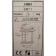 EGLO 22665 - Venkovní nástěnné svítidlo EXIT 1 1xE27/60W IP44