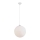 Eglo 22873 - Lustr na lanku RONDO 1xE27/60W/230V pr. 40 cm bílá