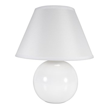 Eglo 23873 - Stolní lampa TINA 1xE14/40W/230V bílá