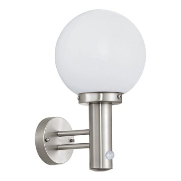 Eglo 27126 - Senzorová lampa pro venkovní prostory NISIA 1xE27/60W/230V Eglo 27126 - Senzorová lampa pro venkovní prostory NISIA 1xE27/60W/230V