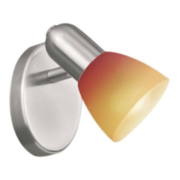 EGLO 27271 - Bodové svítidlo 1xG9/40W červené sklo EGLO 27271 - Bodové svítidlo 1xG9/40W červené sklo