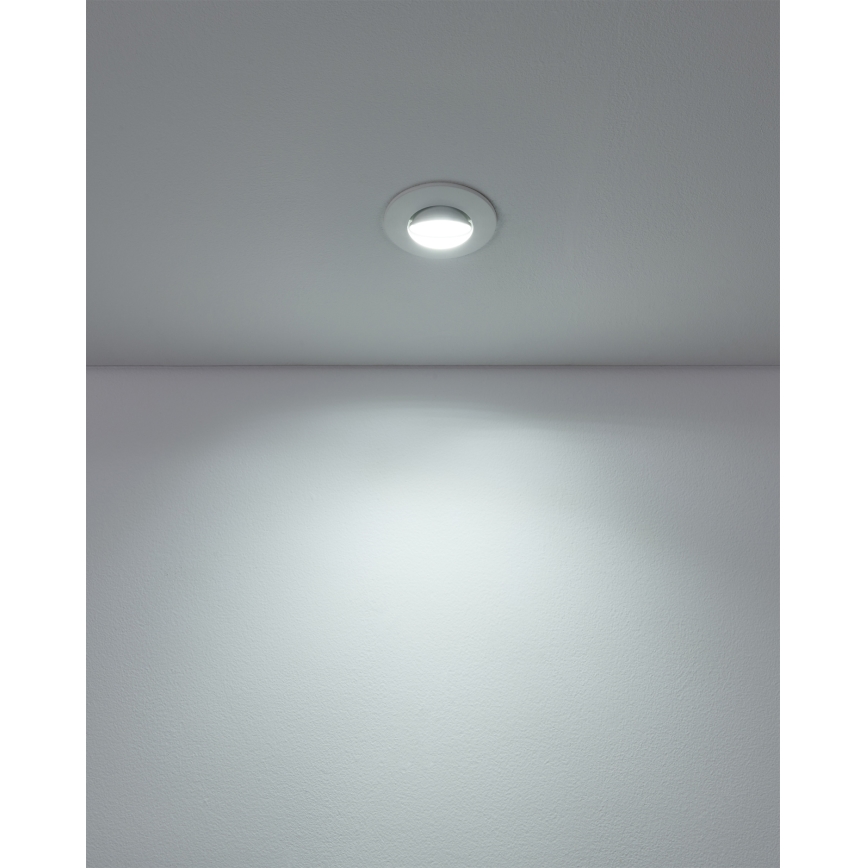 Eglo - SADA 5xLED Podhledové svítidlo LED/4,9W/230V 2700/4000/6500K pr. 9 cm bílá