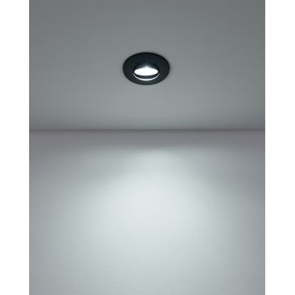 Eglo - SADA 5xLED Podhledové svítidlo LED/4,9W/230V 2700/4000/6500K pr. 9 cm černá