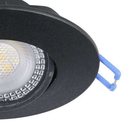 Eglo - SADA 10xLED Podhledové svítidlo LED/4,9W/230V 2700/4000/6500K pr. 9 cm černá