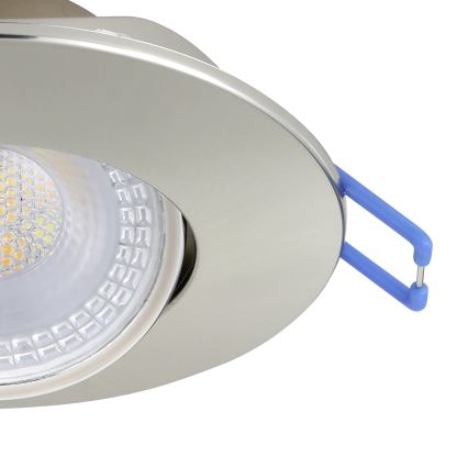 Eglo - SADA 7xLED Podhledové svítidlo LED/4,9W/230V 2700/4000/6500K pr. 9 cm matný chrom