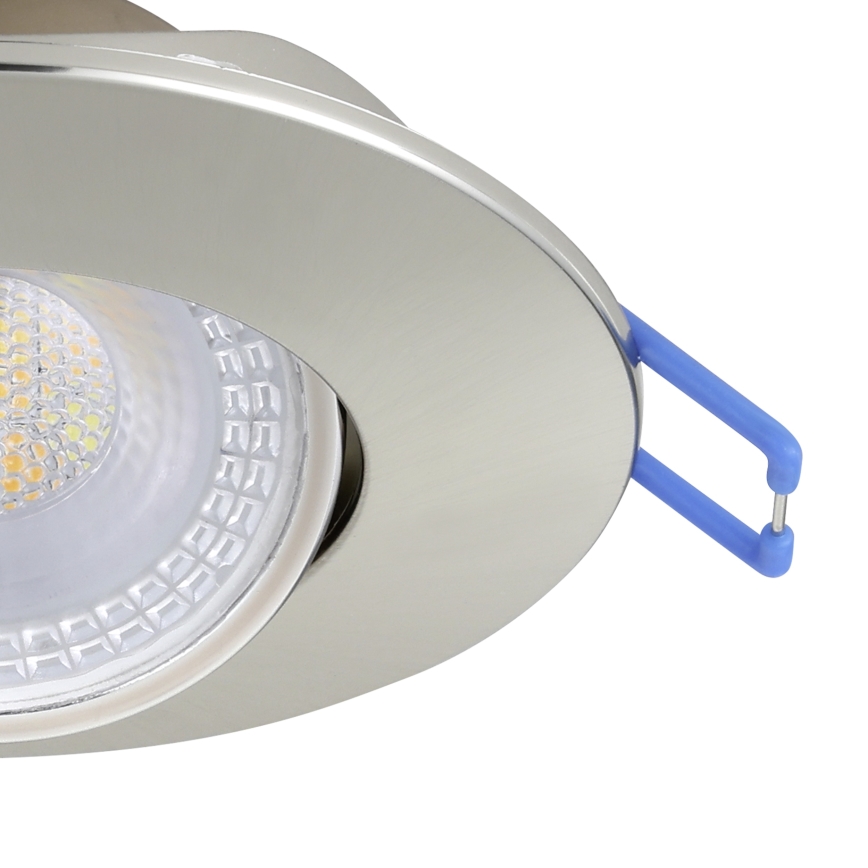 Eglo - SADA 10xLED Podhledové svítidlo LED/4,9W/230V 2700/4000/6500K pr. 9 cm matný chrom