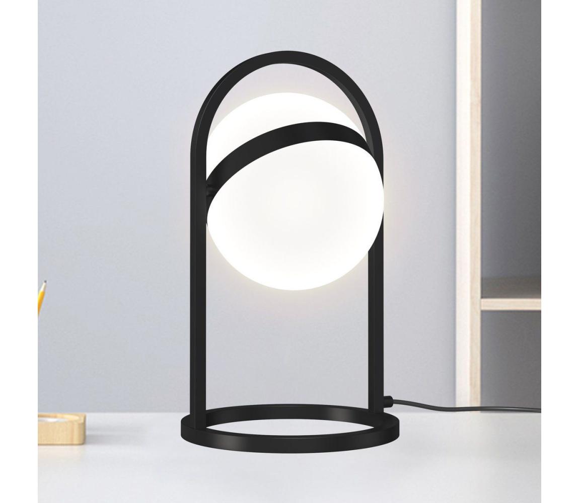 Eglo 300341 - LED Stmívatelná dotyková stolní lampa NIZZA LED/10,5W/230V 300341 Černá