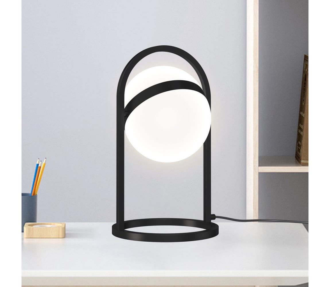 Eglo 300342 - LED Stmívatelná dotyková stolní lampa AVIGNON LED/10,5W/230V 300342 Černá