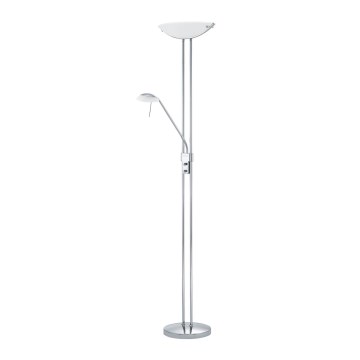 EGLO 30638 - Stmívatelná stojací lampa BAYA 1xR7S/230W a 1xG9/33W Lesklý chrom EGLO 30638 - Stmívatelná stojací lampa BAYA 1xR7S/230W a 1xG9/33W Lesklý chrom