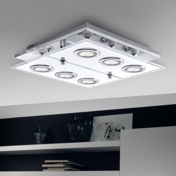 EGLO 30932 - LED Stropní svítidlo CABO 6xGU10/3W/230V EGLO 30932 - LED Stropní svítidlo CABO 6xGU10/3W/230V