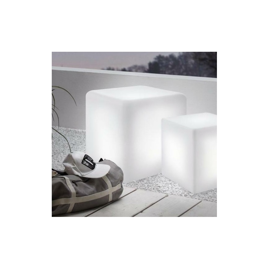 Eglo 31054 - LED RGBW Stmívatelná venkovní lampa 1xE27/9W/230V 40 cm IP65