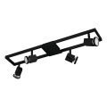 Eglo 31072 - LED Bodové svítidlo ZERACO 4xGU10/4,5W/230V černá