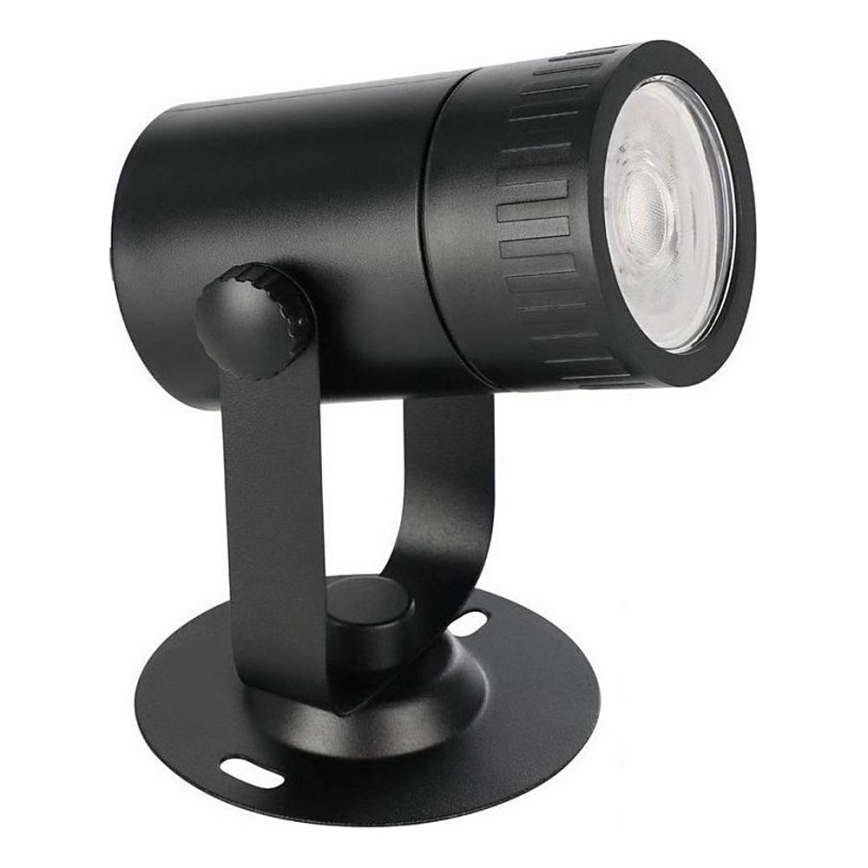 Eglo 31374 - LED RGBW Stmívatelná venkovní lampa NEMA-Z 1xGU10/5W/230V 2700-6500K IP65 černá