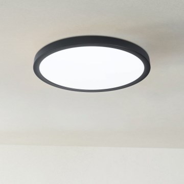 Eglo 31378 - LED Stmívatelné koupelnové stropní svítidlo ARGOLIS-Z LED/19,5W/230V 2700-6500K IP44 černá