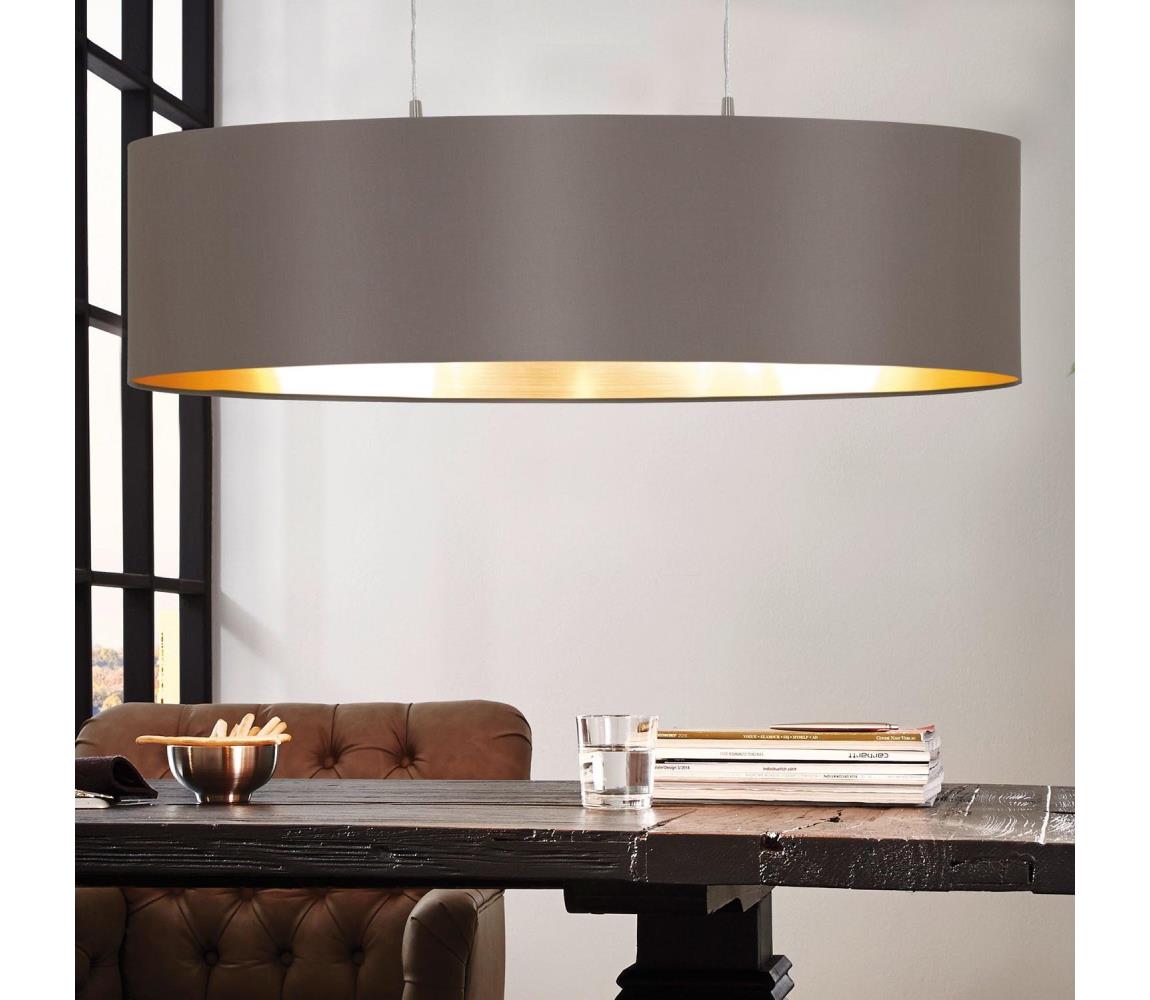 Eglo Eglo 31619 - Lustr na lanku MASERLO 2xE27/60W/230V EG31619