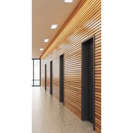 Eglo 31678 - LED Podhledové svítidlo FUEVA 1 LED/18W/230V 22,5x22,5 cm