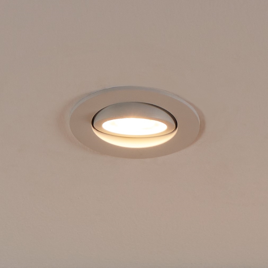 Eglo 31696 - LED RGBW Stmívatelné podhledové svítidlo SALICETO-Z LED/4,7W/230V 2700-6500K bílá