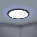 Eglo 31704 - LED RGBW Stmívatelné stropní svítidlo ROVITO-Z 1xLED/16,5W/230V 2700-6500K pr. 42 cm černá
