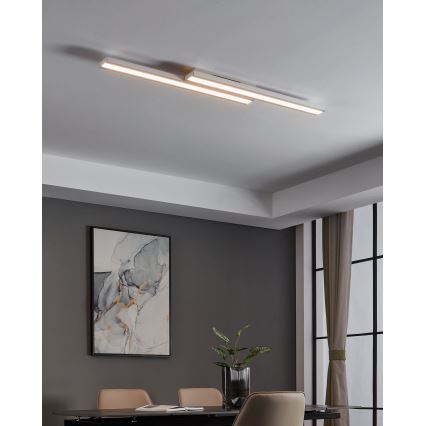 Eglo 31713 - LED RGBW Stmívatelné stropní svítidlo SALITERAS-Z LED/20,4W/230V 2700-6500K bílá