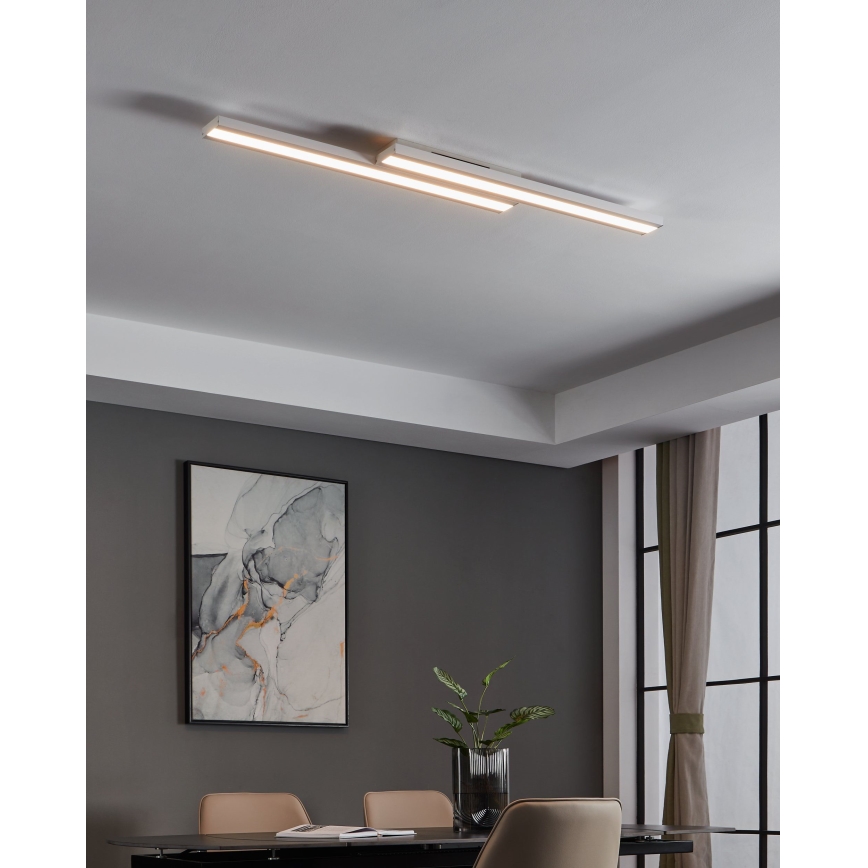 Eglo 31713 - LED RGBW Stmívatelné stropní svítidlo SALITERAS-Z LED/20,4W/230V 2700-6500K bílá