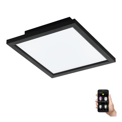 Eglo 31723 - LED Stmívatelné stropní svítidlo SALOBRENA-Z LED/15,3W/230V 2700-6500K černá