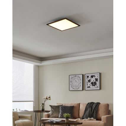 Eglo 31724 - LED Stmívatelné stropní svítidlo SALOBRENA-Z LED/21,5W/230V 2700-6500K černá