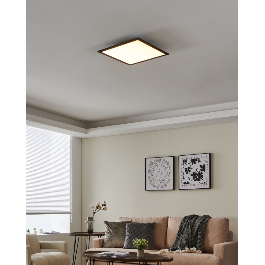 Eglo 31724 - LED Stmívatelné stropní svítidlo SALOBRENA-Z LED/21,5W/230V 2700-6500K černá