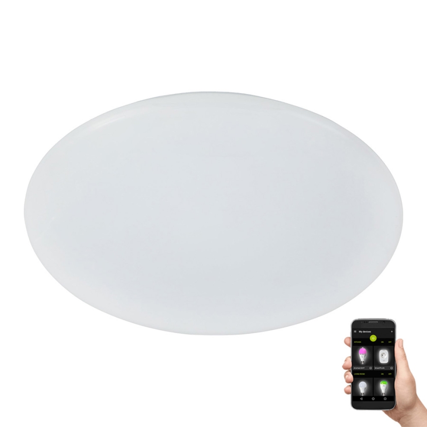 Eglo 31737 - LED Stmívatelné stropní svítidlo TOTARI-Z LED/19,2W/230V 2700-6500K bílá