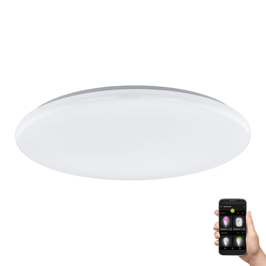 Eglo 31738 - LED Stmívatelné stropní svítidlo TOTARI-Z LED/44,8W/230V 2700-6500K bílá