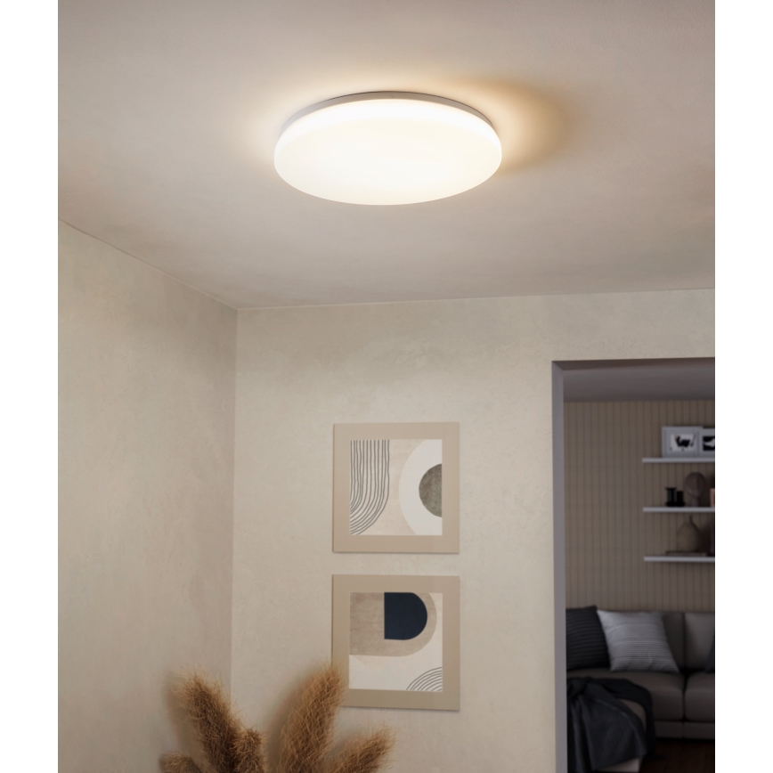 Eglo 31738 - LED Stmívatelné stropní svítidlo TOTARI-Z LED/44,8W/230V 2700-6500K bílá