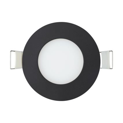 Eglo 31743 - SADA 3x LED Stmívatelné koupelnové podhledové svítidlo FUEVA-Z LED/2,8W/230V 2700-6500 IP44 černá pr. 8,5 cm