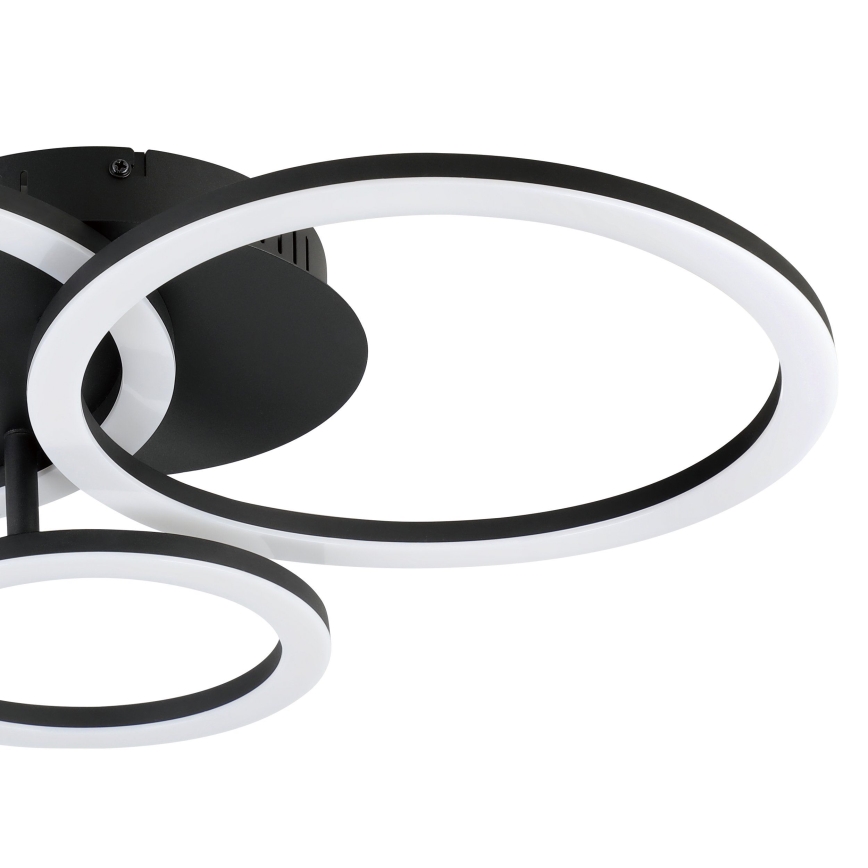 Eglo 31771 - LED Stmívatelné stropní svítidlo PARRAPOS-Z LED/33W/230V 3000-6500K černá