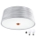 Eglo 32111- LED Stropní svítidlo FONSEA 1 2xE27/9W/230V stříbrná/měděná