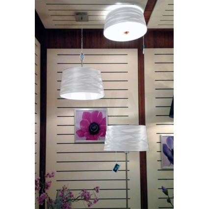 Eglo 32111- LED Stropní svítidlo FONSEA 1 2xE27/9W/230V stříbrná/měděná