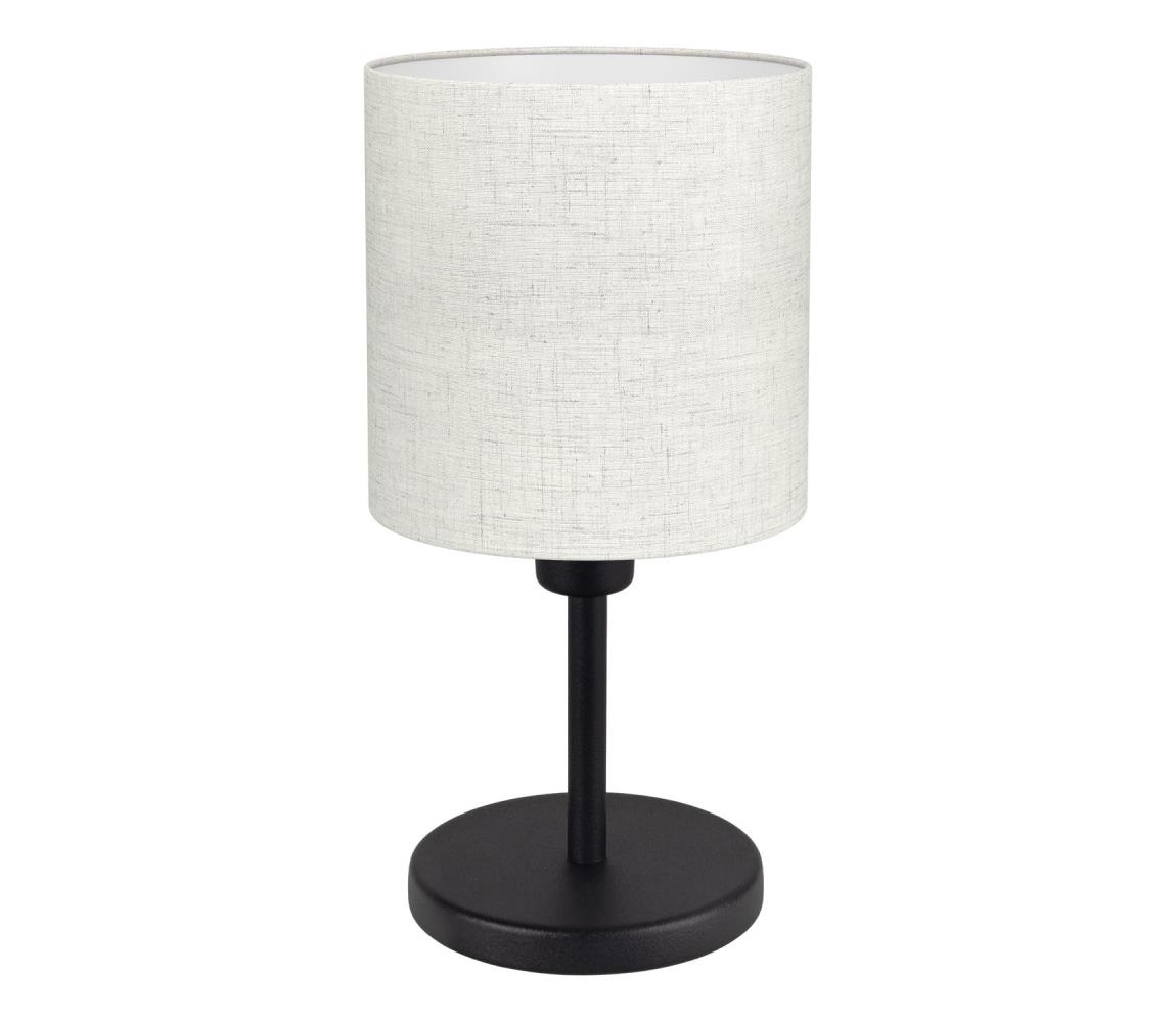 Eglo 32219 - Stolní lampa MONTETTO 1xE14/40W/230V krémová/černá 32219 Černá,Krémová