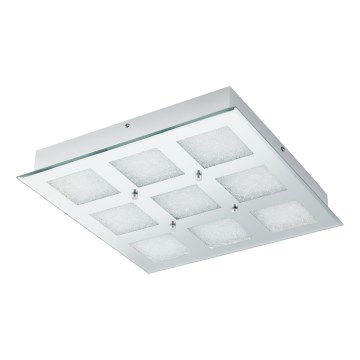 Eglo 32455 - LED Stropní svítidlo PALLANTE LED/33W/230V 4000K matný chrom