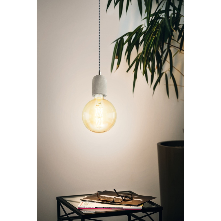 Eglo - Lustr na lanku 1xE27/60W/230V