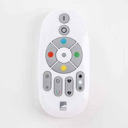 Eglo 32547 - LED RGBW Stmívatelný přisazený/podhledový panel 2v1 SALOBRENA-C LED/34W/230V bílá 60x60 cm + dálkové ovládání
