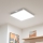 Eglo 32547 - LED RGBW Stmívatelný přisazený/podhledový panel 2v1 SALOBRENA-C LED/34W/230V bílá 60x60 cm + dálkové ovládání