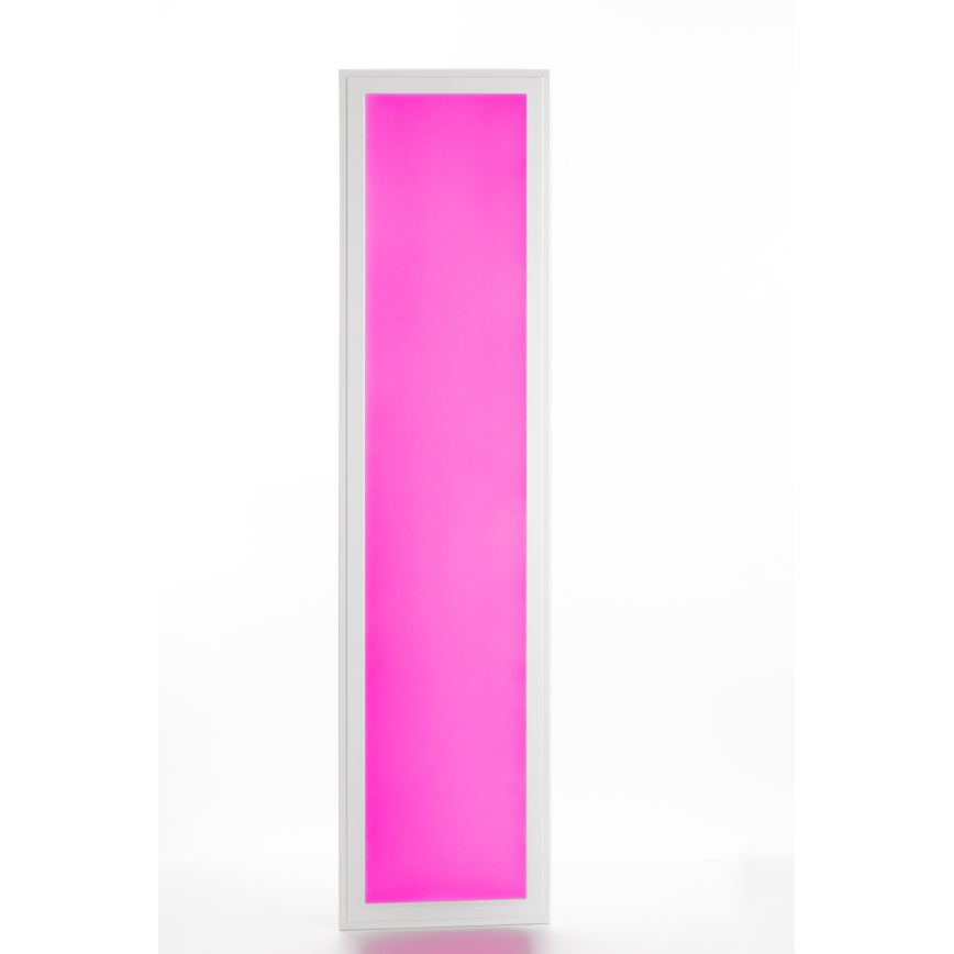 Eglo 32734 - LED RGBW Stmívatelný přisazený/podhledový panel 2v1 SALOBRENA-C LED/34W/230V bílá + dálkové ovládání