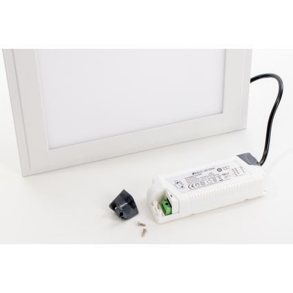 Eglo 32734 - LED RGBW Stmívatelný přisazený/podhledový panel 2v1 SALOBRENA-C LED/34W/230V bílá + dálkové ovládání