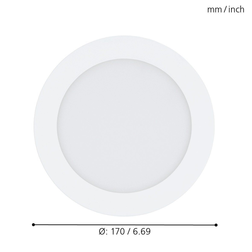 Eglo - LED RGB Stmívatelné podhledové svítidlo FUEVA-C LED/10,5W/230V