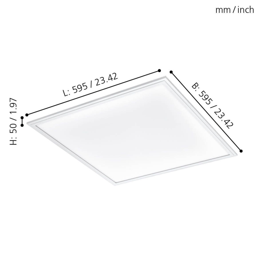 Eglo - LED Stropní svítidlo LED/40W/230V