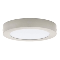 Eglo 32817 - LED Stmívatelné stropní svítidlo FUEVA LED/21W/230V 3000-6500K pr. 30 cm matný chrom + dálkové ovládání
