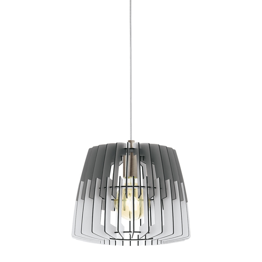 Eglo 32824 - Lustr ARTANA 1xE27/60W/230V šedá 300mm