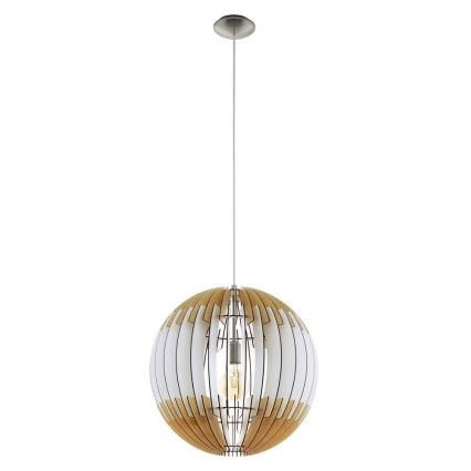 Eglo 32846 - Lustr na lanku OLMERO 1xE27/60W/230V