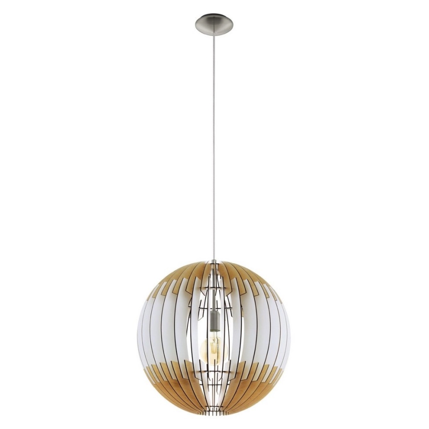 Eglo 32846 - Lustr na lanku OLMERO 1xE27/60W/230V