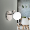 Eglo 32925 - LED Stmívatelné nástěnné bodové svítidlo COMBA 1xE14/6W/230V matný chrom