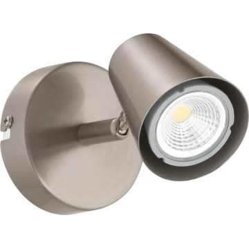 Eglo 32941 - LED Stmívatelné nástěnné bodové svítidlo TRAVALE 1xGU10/5W/230V matný chrom