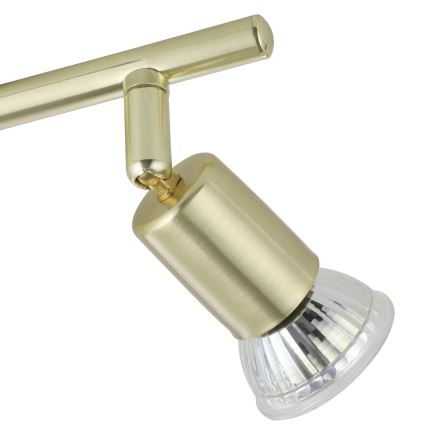 Eglo - LED Bodové svítidlo 2xGU10/2,8W/230V 3000K zlatá